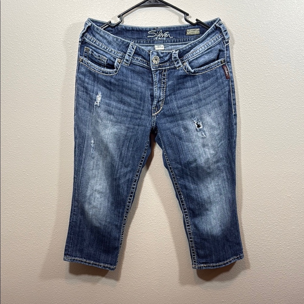 Silver Jeans Suki Surplus Capri